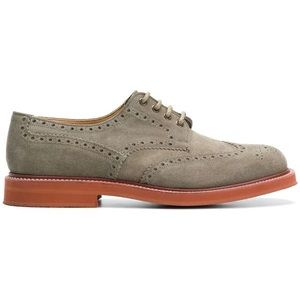 Church’s Mens Toulston Stone Suede Leather Shoes